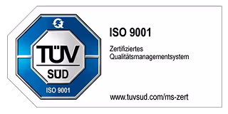 Recruiting Handwerk – TÜV SÜD ISO 9001 Siegel für zertifizierte Qualität