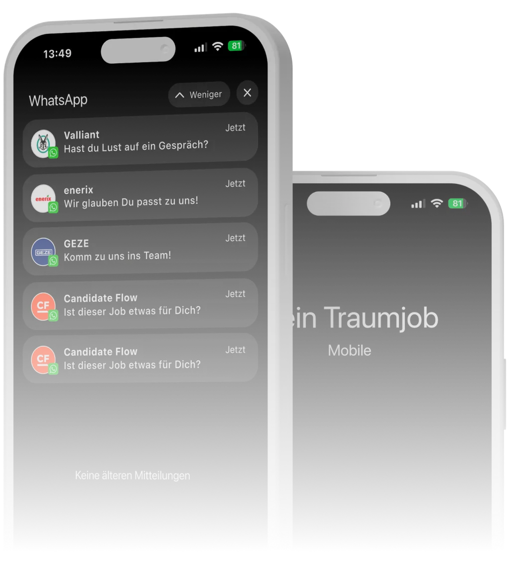 Dein bester Freund, wenn's um Jobs im Handwerk geht.