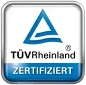 TÜV Rheinland – geprüfter Prozess