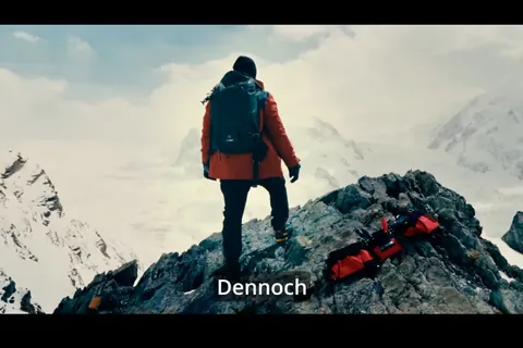 Videoproduktion auf der Zugspitze