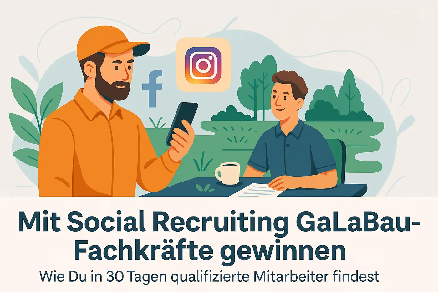 Social Recruiting Handwerk Garten- und Landschaftsbau