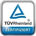 TÜV Rheinland zertifiziert